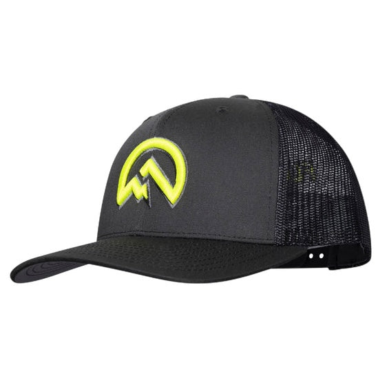 Flux Logo Cap - Grey / Neon