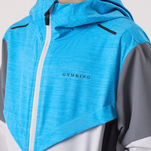 Gym King Vision Jacket - Blue / Grey (Junior)