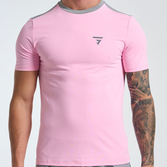 GRIID Pulse Tee - Pink Foam