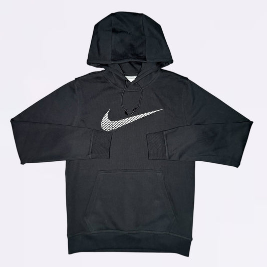 Nike Embroidery Swoosh Hoodie Black