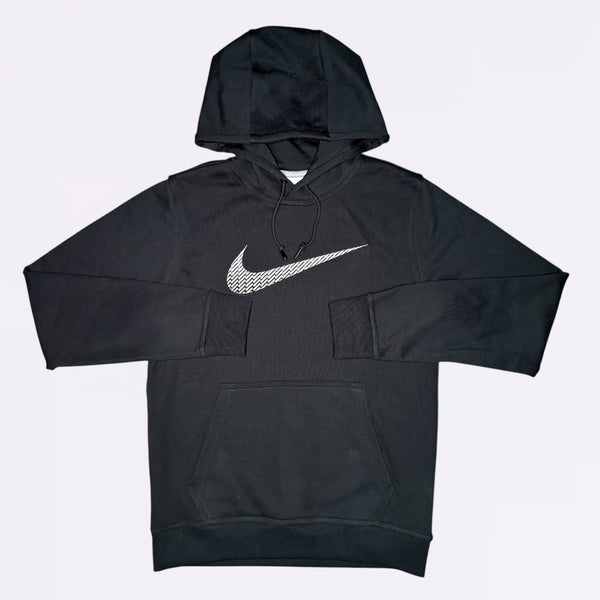 Nike Embroidery Swoosh Hoodie Black