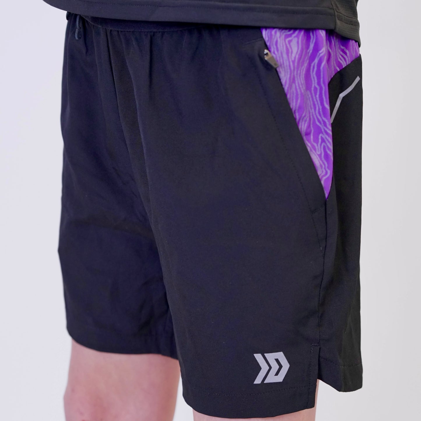 DASH Aura Windrunner Set - Black / Purple (Junior)