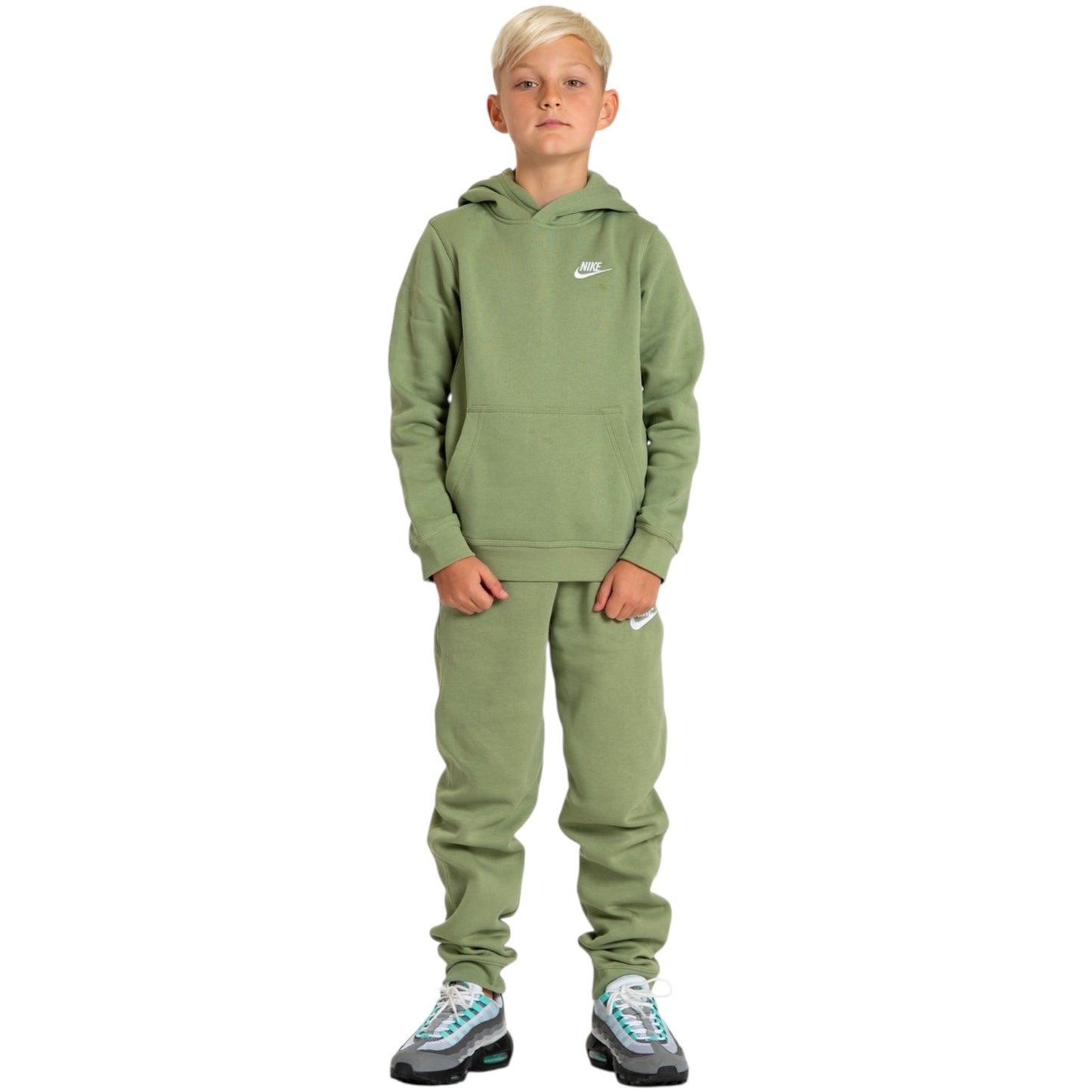 Nike Club Hoodie Sage (Junior)