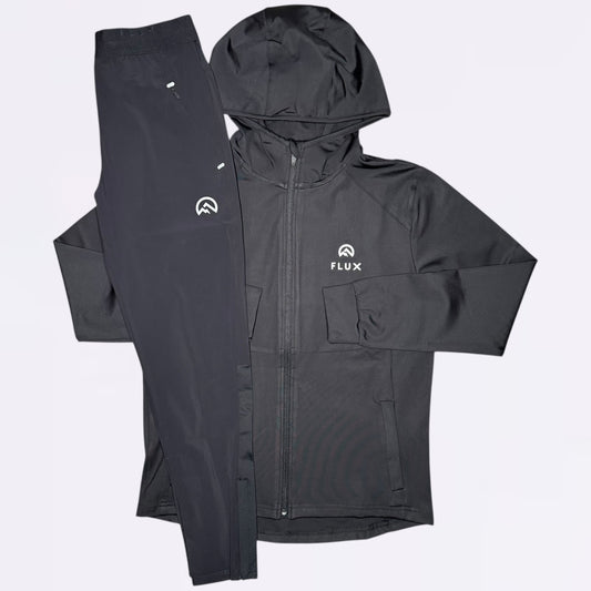 Flux Premium & Running Set - Black (Junior)