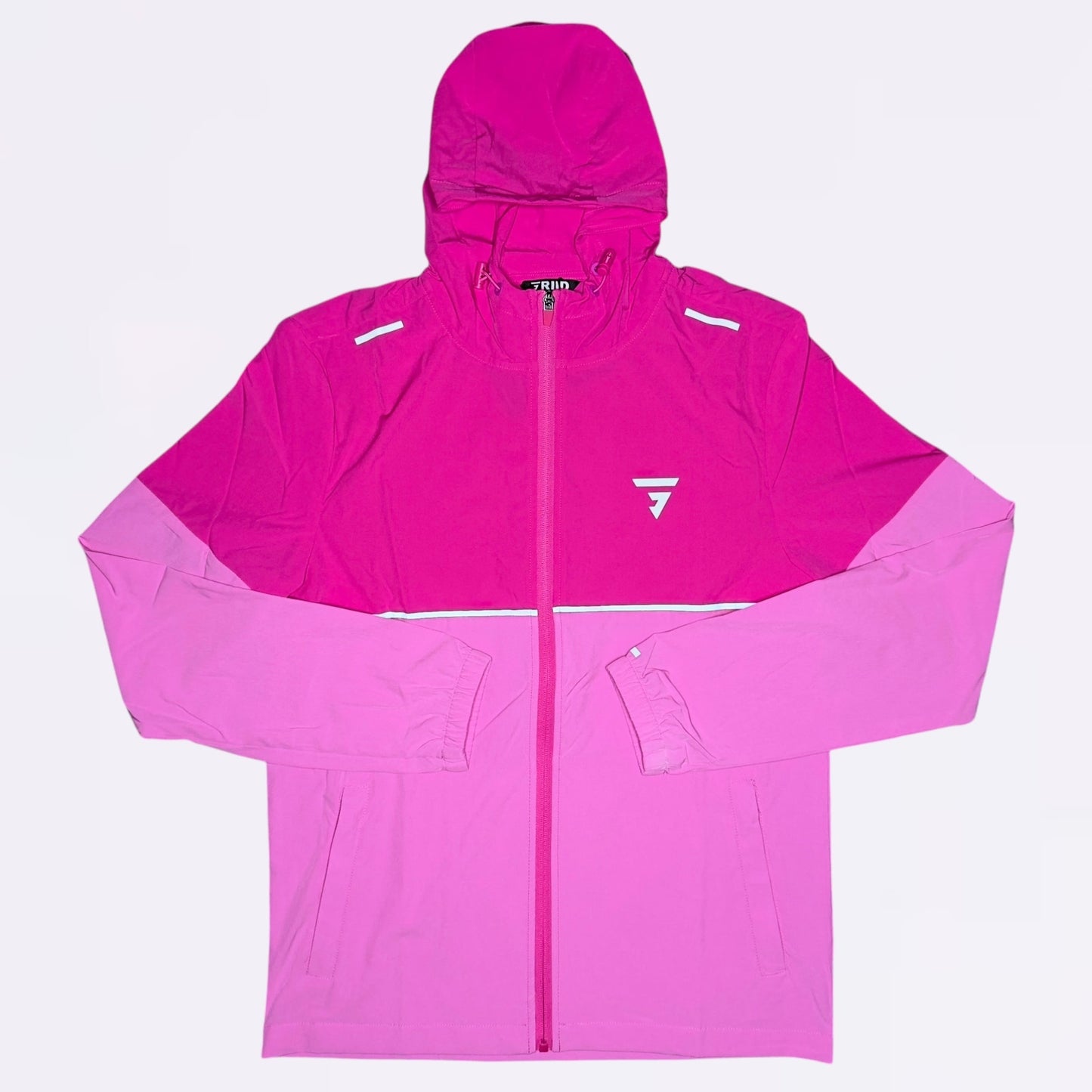 GRIID Ventus  Set - Windrunner & Bottoms - Rose Pink / Black