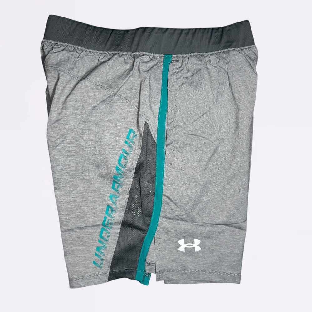 Under Armour Grey / Caribbean Clean Launch Shorts