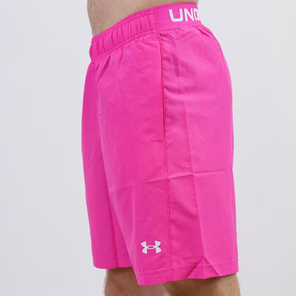 Under Armour Emboss Shorts Pink