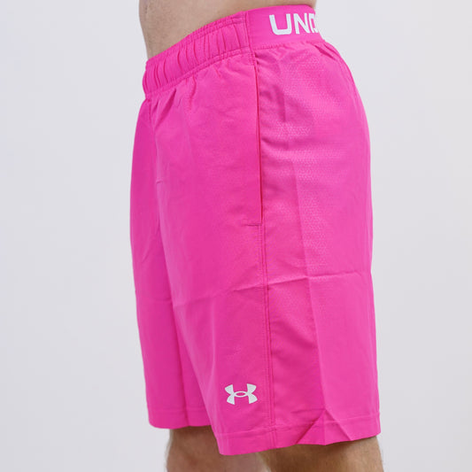 Under Armour Emboss Shorts Pink
