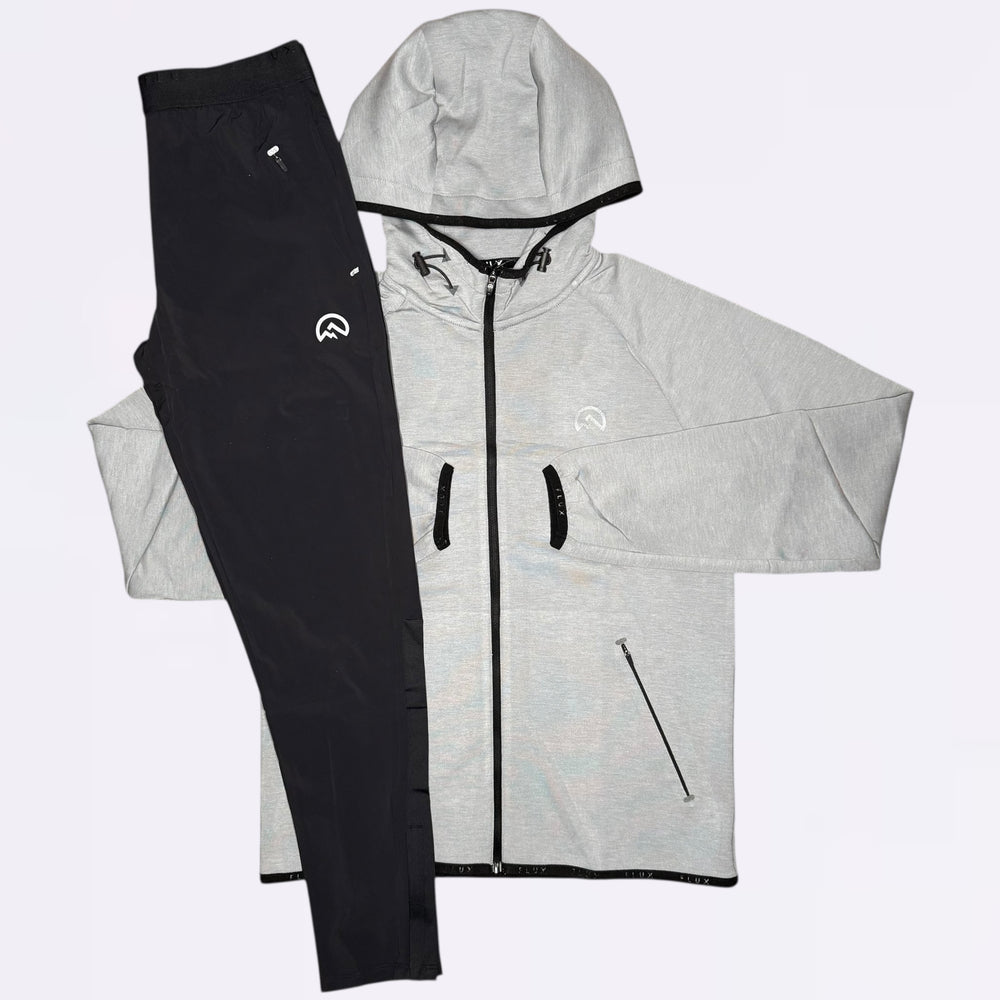 Flux Velar & Running Set - Grey / Black (Junior)