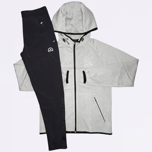 Flux Velar & Running Set - Grey / Black (Junior)