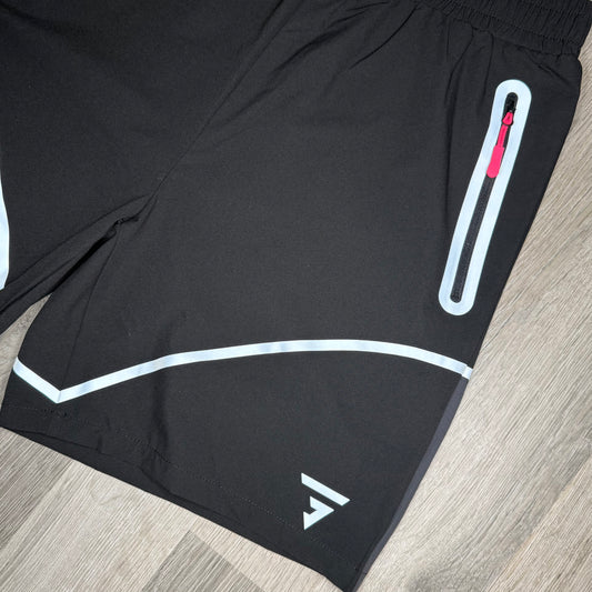 GRIID Reflective Shorts Black / Pink