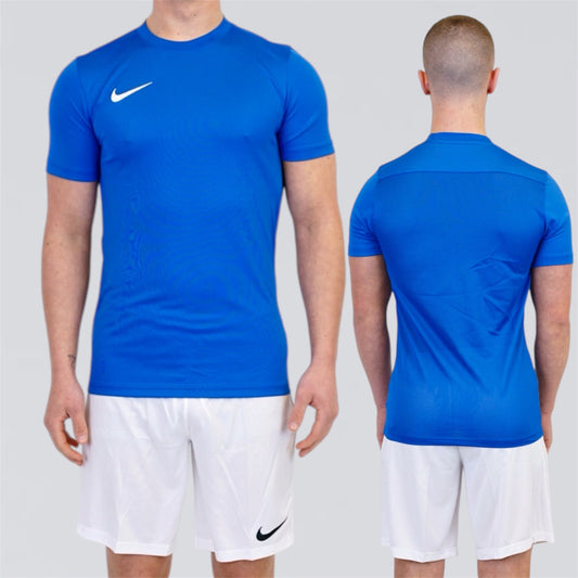 Nike Dri Fit Set - Royal Blue / White