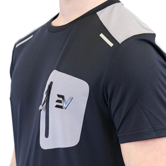 ENVI Edge Tee  - Black / Grey