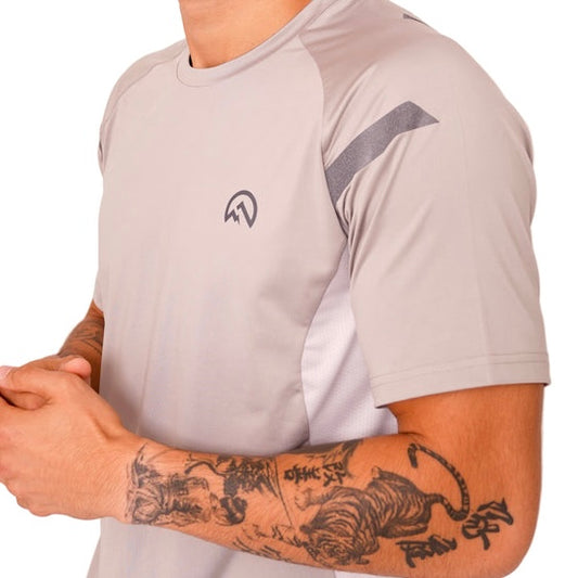 Flux Madge Tee - Light Grey