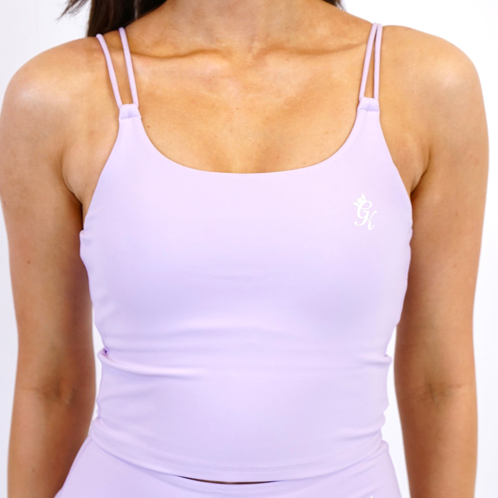 Gym King 365 Long Line Tank - Light Purple