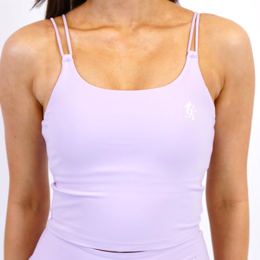 Gym King 365 Long Line Tank - Light Purple