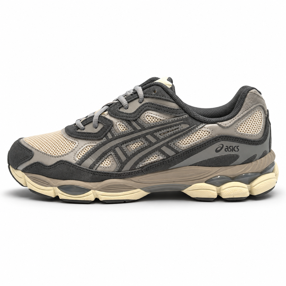 ASICS Gel-NYC Oatmeal Obsidian Grey