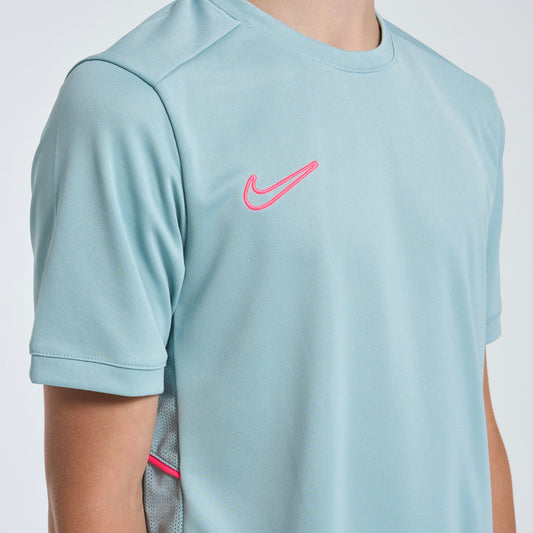 Nike Academy 2.0 Tee - Green / Pink (Junior)