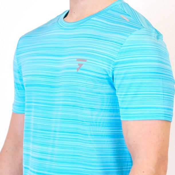 GRIID Flow Tee Set - Ice Blue / Black