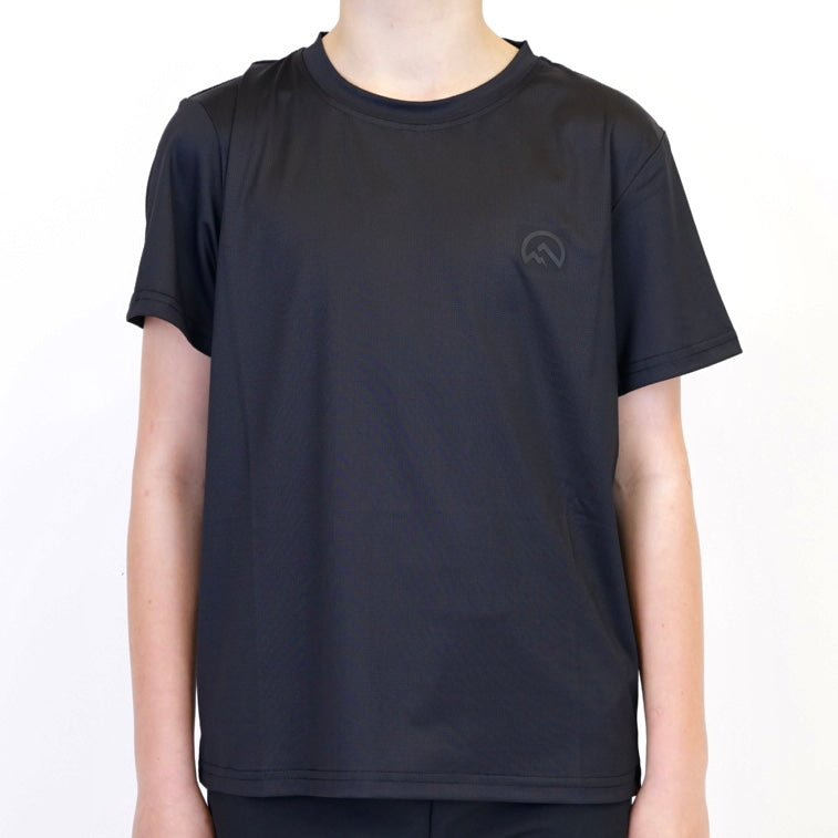 Flux Logo Tee - Black (Junior)