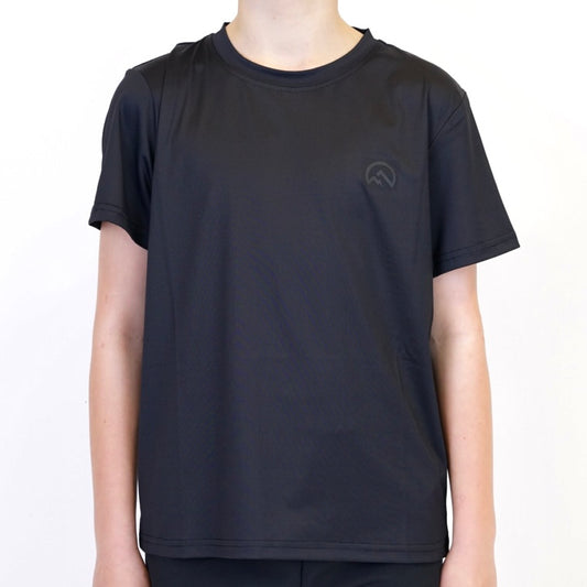 Flux Logo Tee - Black (Junior)