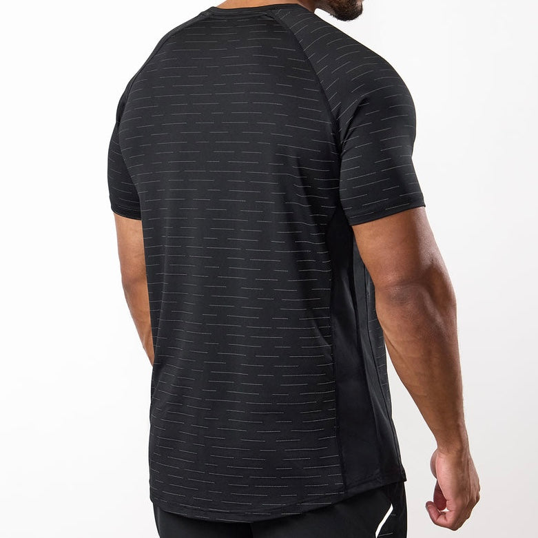 GymKing Stamina Performance Tee - Black