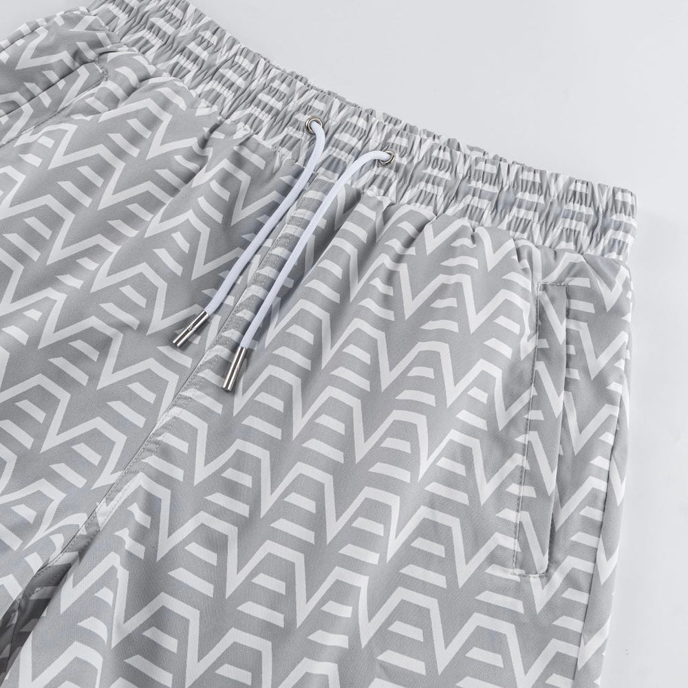 ENVI Digital Reef Shorts - White / Grey