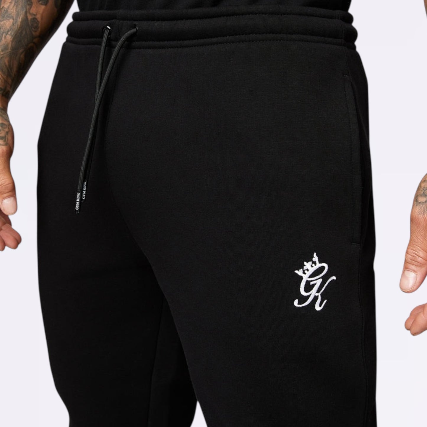 GymKing Fundamental Fleece Set - Black