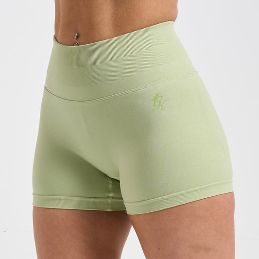 Gym King Sculpt Seamless 3" Short - Matcha Green