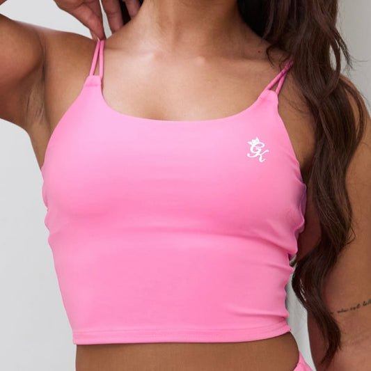 Gym King 365 Long Line Tank - Pink
