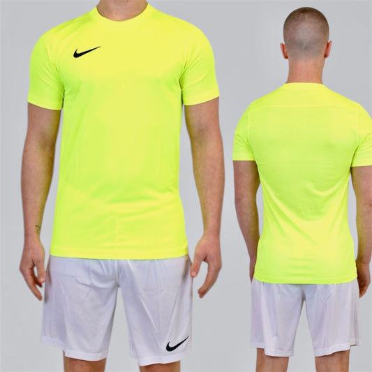 Nike Dri Fit Set - Volt / White
