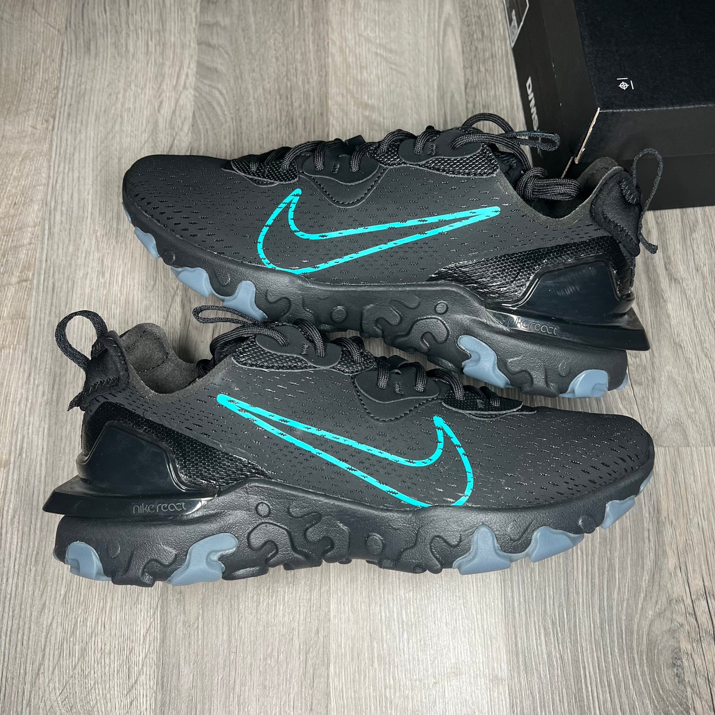 Nike sales black react