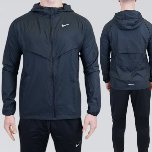 Nike Windrunner & Phenom Set - Black / Black
