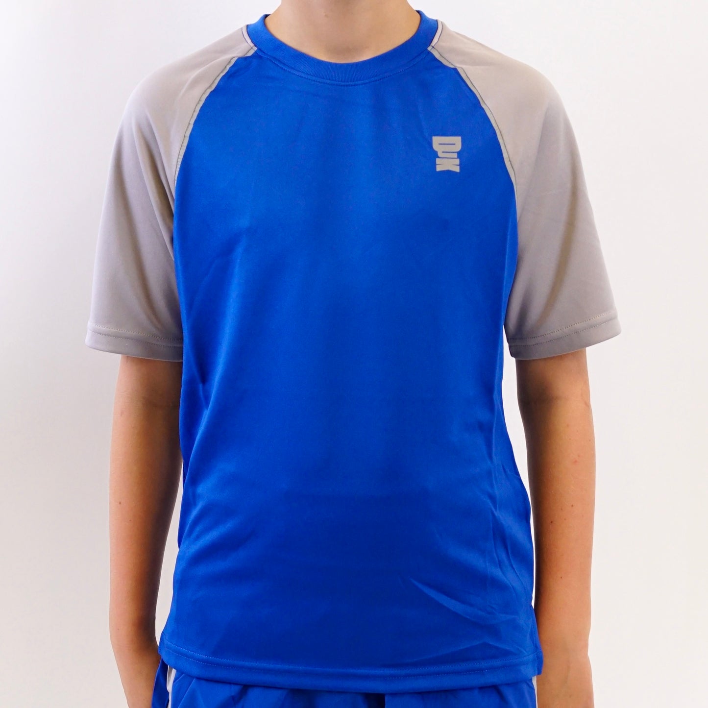 DJK Active Tee - Blue / Grey (Junior)
