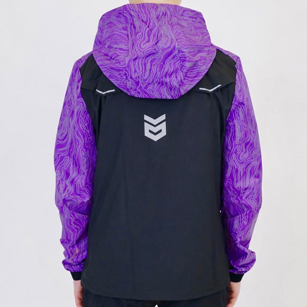 DASH Aura Windrunner - Black / Purple (Junior)