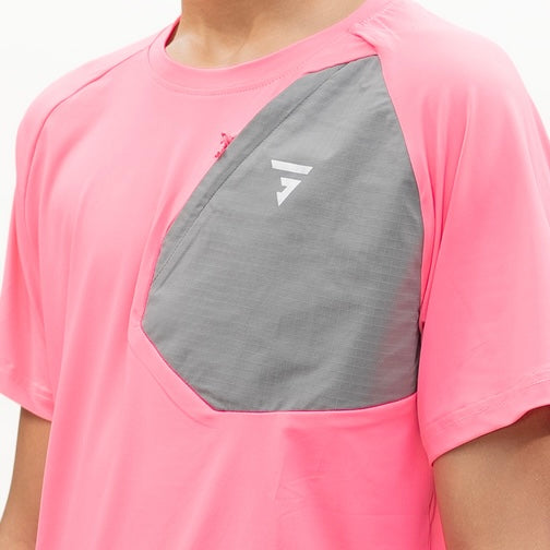GRIID Velo Tee - Pink Foam (Junior)