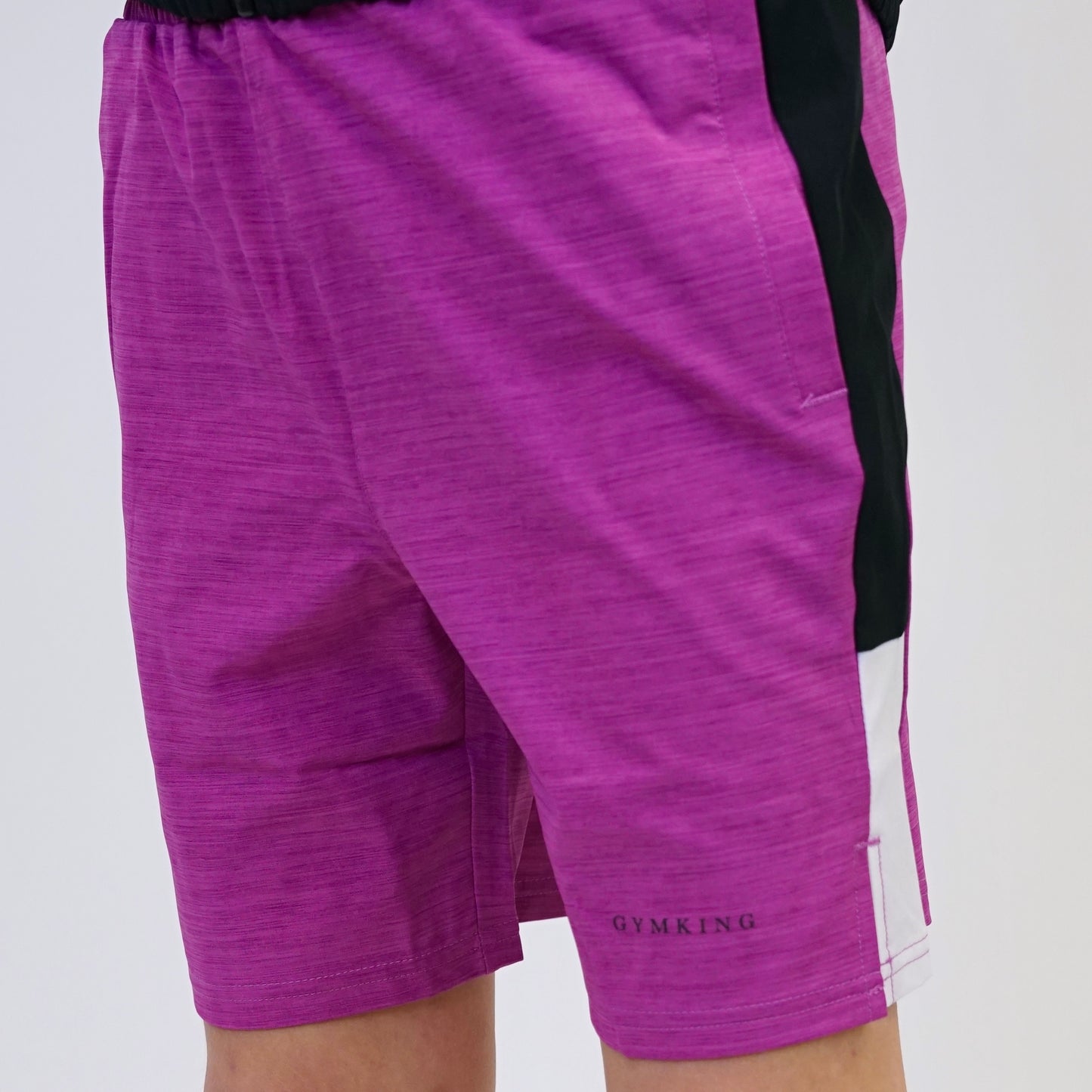 Gym King Vision Shorts - Purple (Junior)