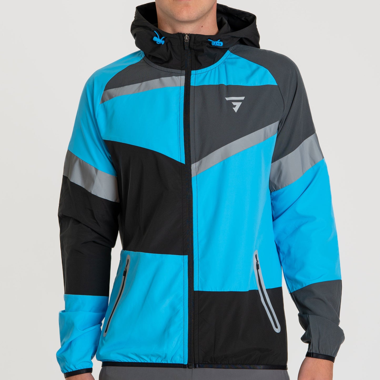 GRIID Panel Set - Windrunner & Bottoms -  Blue / Grey