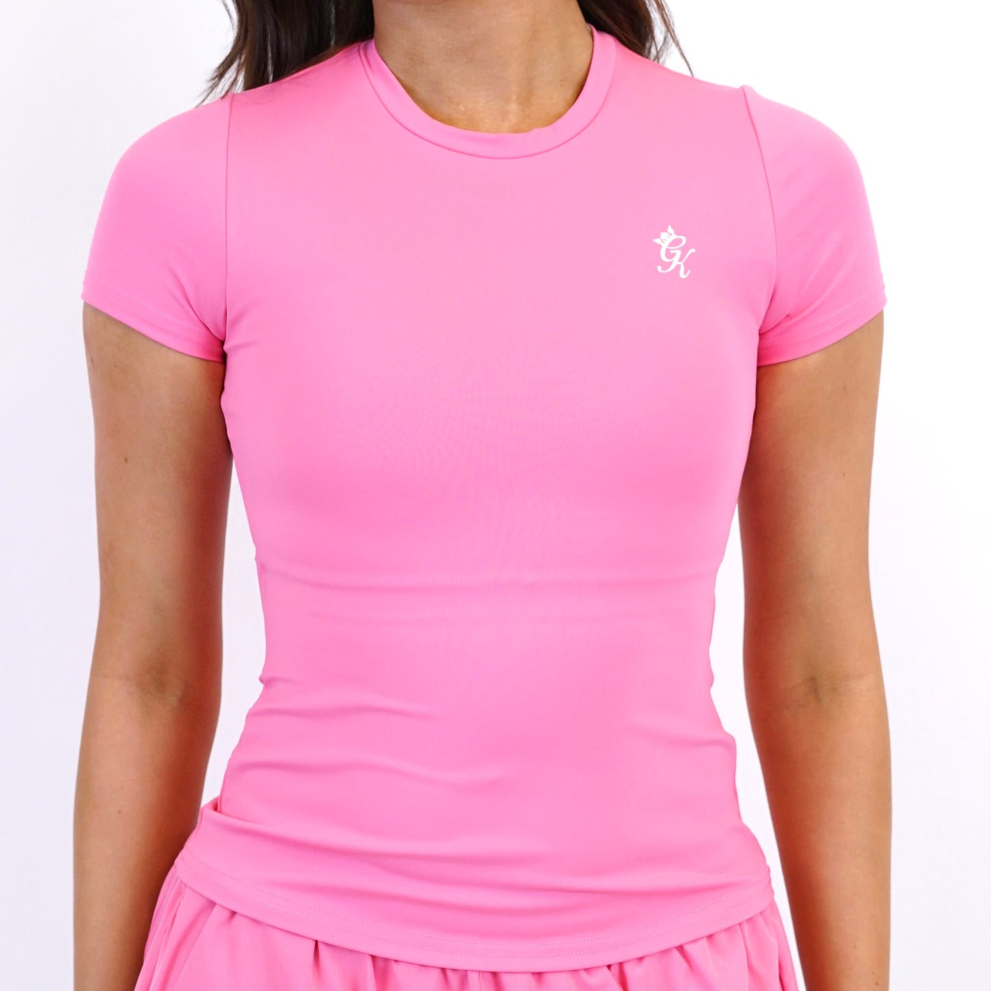 Gym King 365 Cap Sleeve & Running Set - Pink