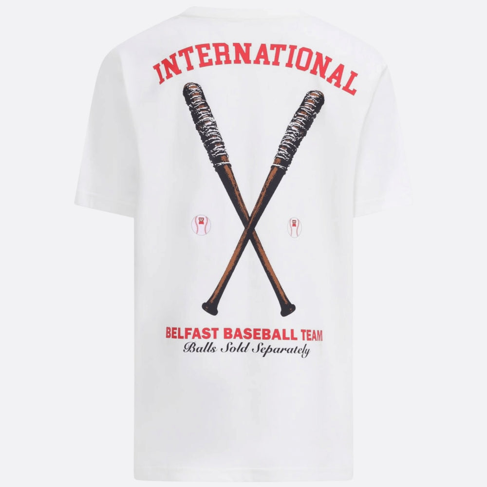 DJK Bassball Tee - White