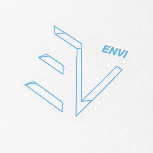 ENVI Concave T-Shirt - White / Blue