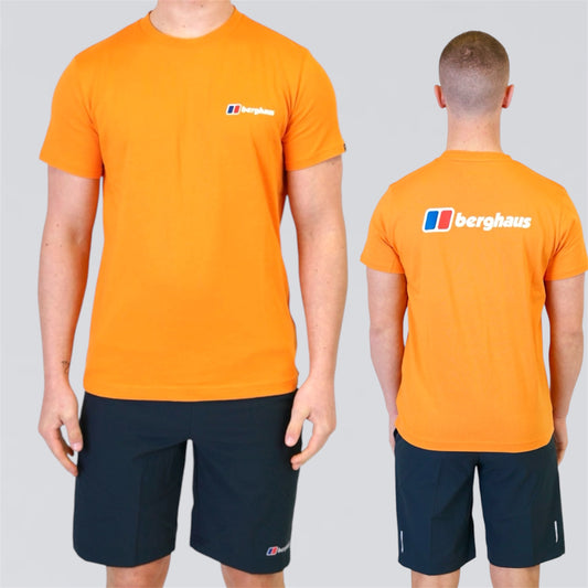 Berghaus FB & Terrain Set - Tee & Shorts - Orange / Black