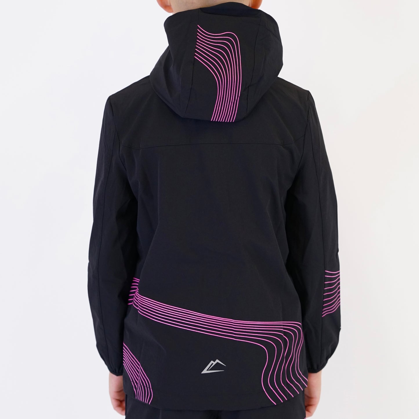 ActiveLine Wave Jacket - Black / Pink (Junior)