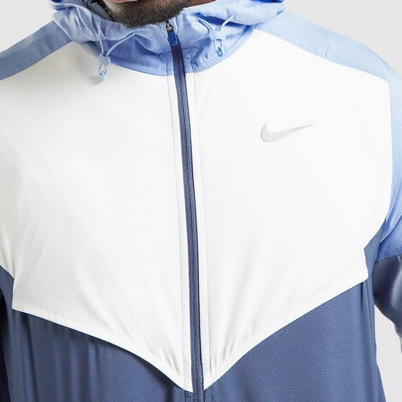 Nike Windrunner - White & Blue