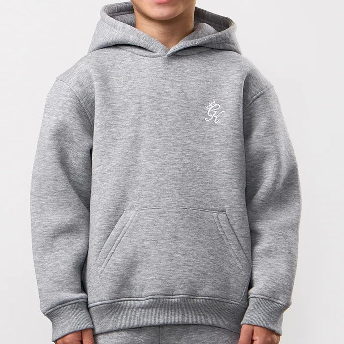 Gym King Fundamental Hood - Grey (Junior)