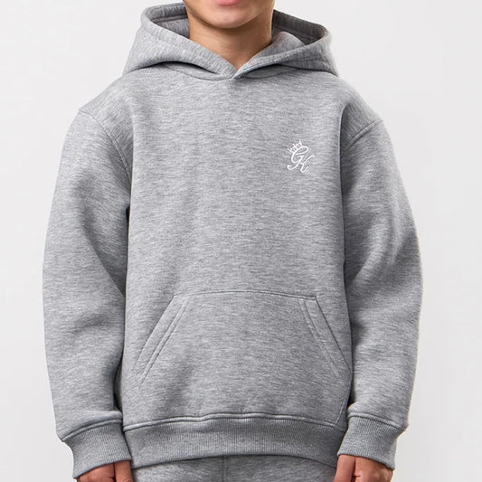 Gym King Fundamental Hood - Grey (Junior)