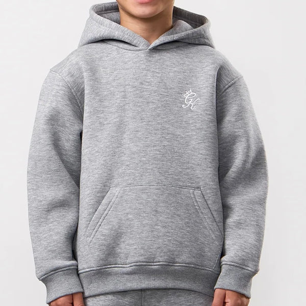 Gym King Fundamental Hood - Grey (Junior)