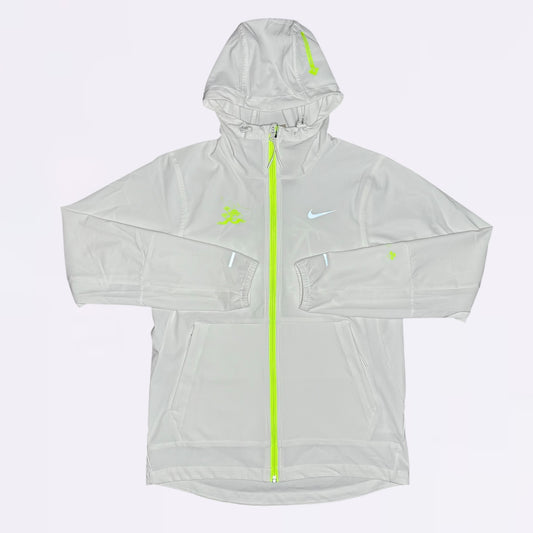 Nike Just Do It Windrunner - White / Neon