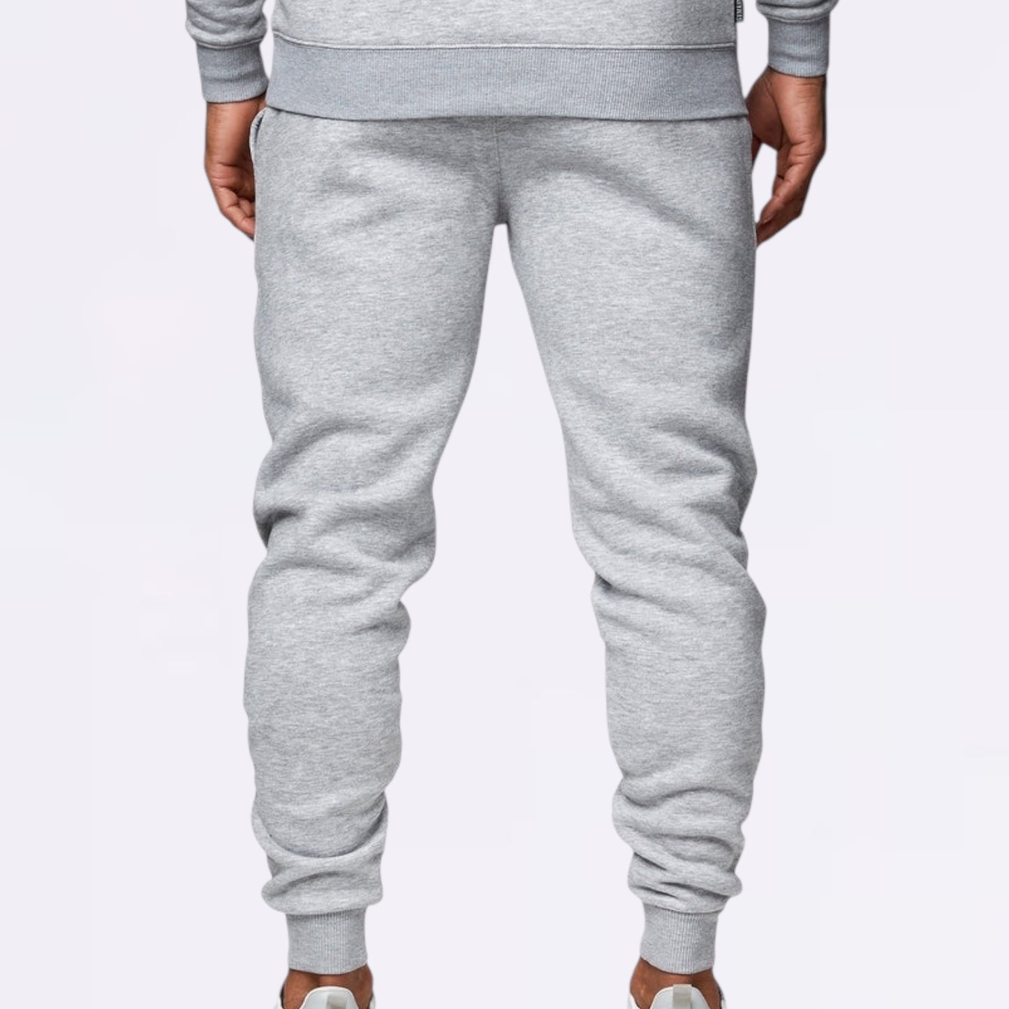 GymKing Linear Fundamental Fleece Set - Grey