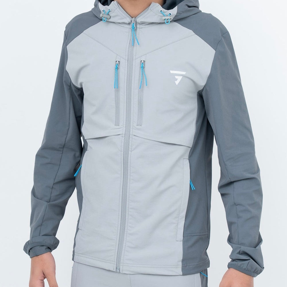 GRIID Edge Jacket - Grey / Blue